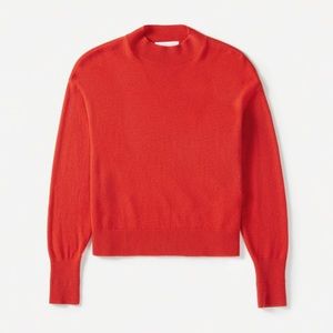 100% cashmere Everlane Mock Neck